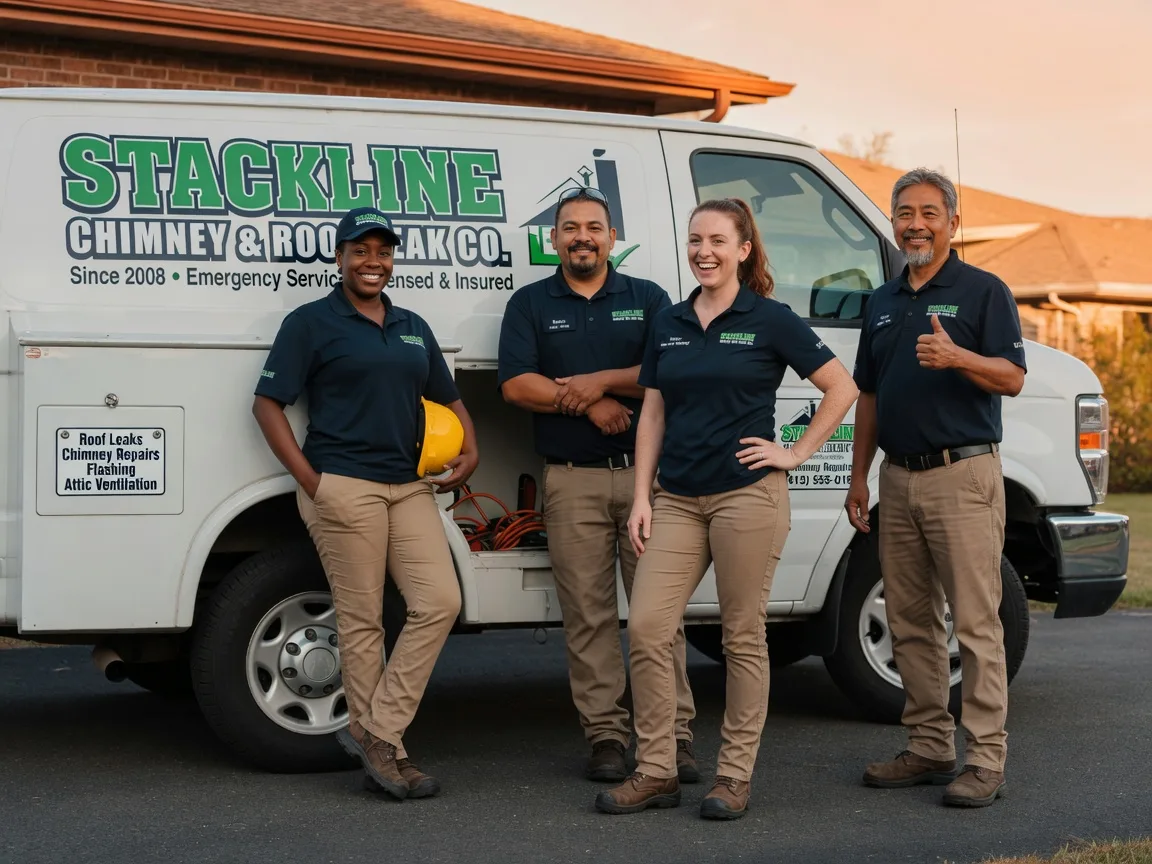 Chimney flashing repair company in Pound, WI